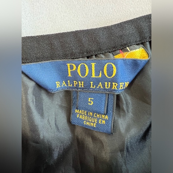 Polo Ralph Lauren Girls Skirt Size 5 Multicolor Plaid elastic waist Pull on - Picture 4 of 9